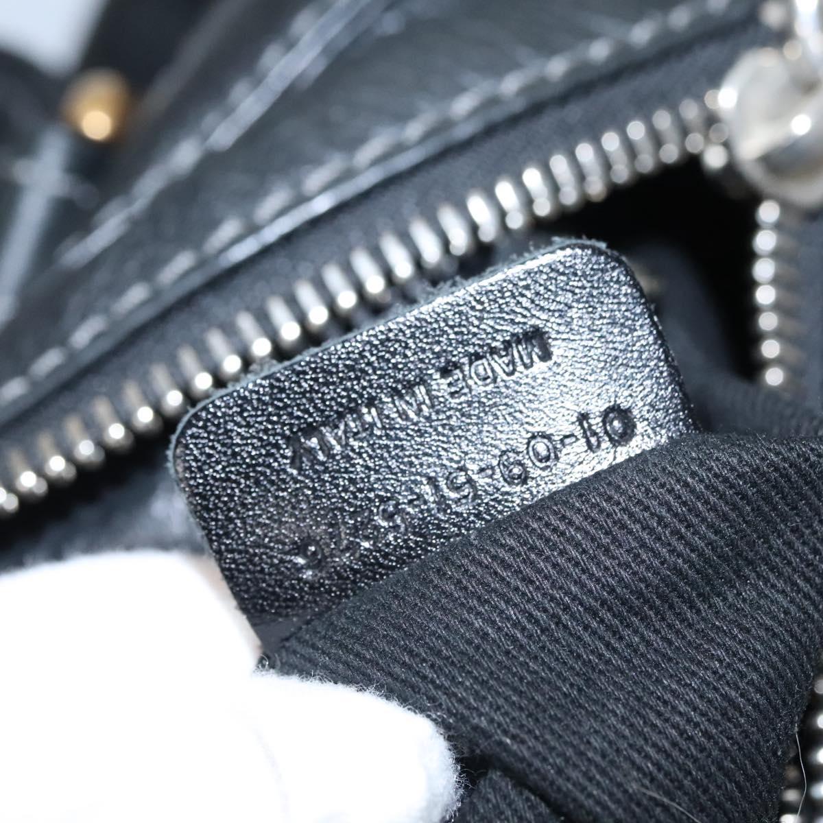 Crystanique elegant leather Handbag interior detail
