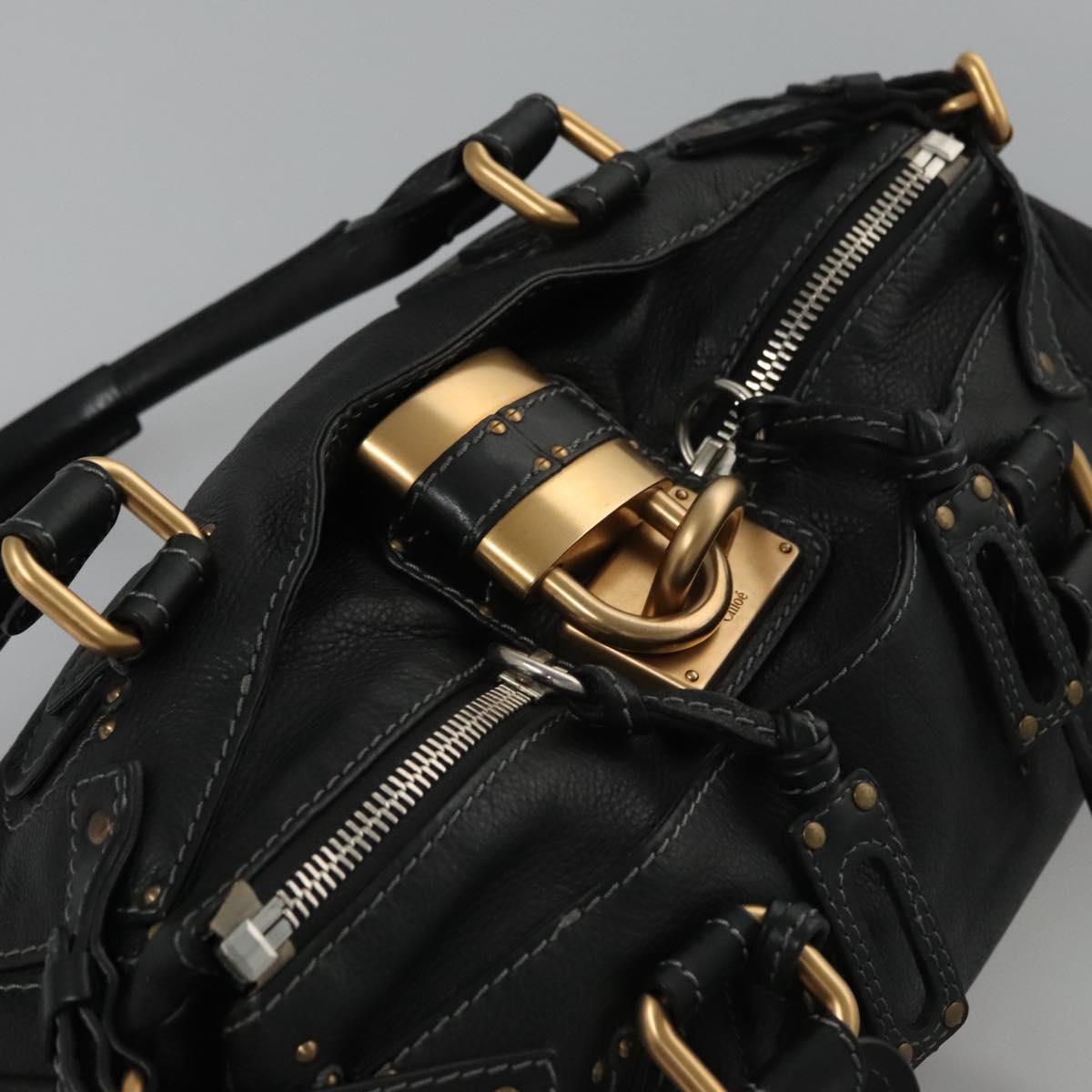 Chloe women's handbag Black luxury designer leather