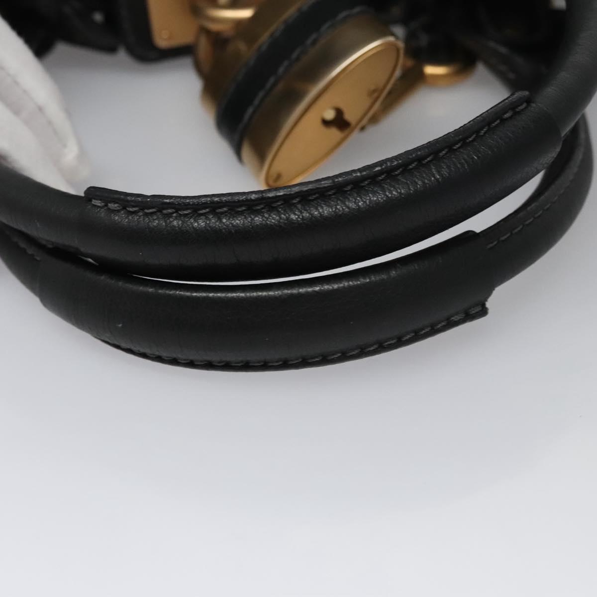 Side view of Chloe handbag Black premium designer bag