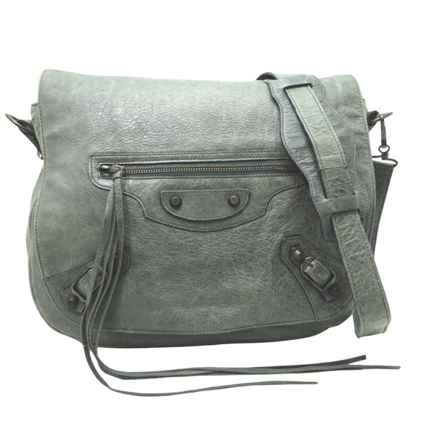 Balenciaga The Folk Shoulder Bag — Designer Shoulder Bag
