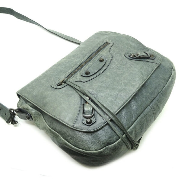 Balenciaga The Folk Shoulder Bag — Designer Shoulder Bag