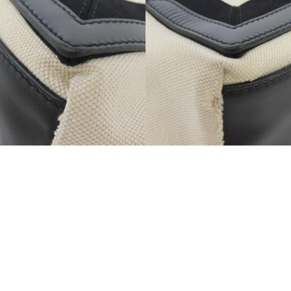 Balenciaga Navy Cabas Handbag | Luxury Canvas Tote Bag