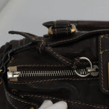 Velvaris elegant leather Shoulder Bag top view