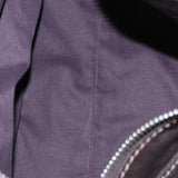 Velvaris elegant leather Shoulder Bag back view
