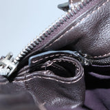 Velvaris elegant leather Shoulder Bag top view
