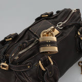 Velvaris elegant leather Shoulder Bag top view