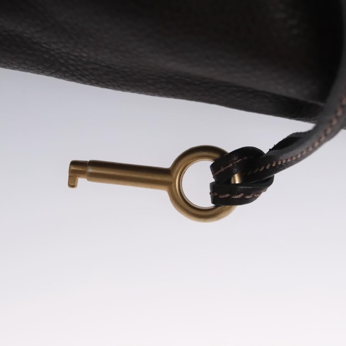 Chloe designer handbag leather closeup detail
