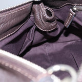 Chloe designer handbag leather closeup detail