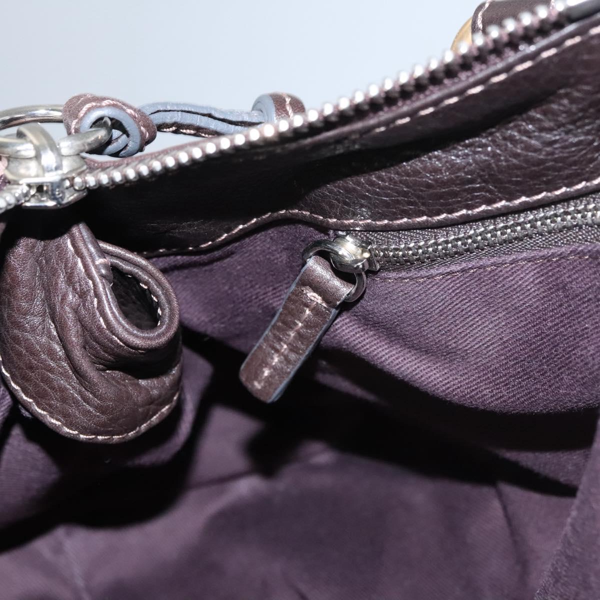 Glacivane elegant leather Handbag top view