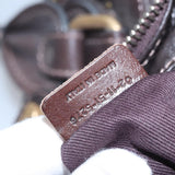 Side view of Chloe handbag Brown premium designer bag