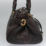 Chloe women's handbag Brown luxury designer leather