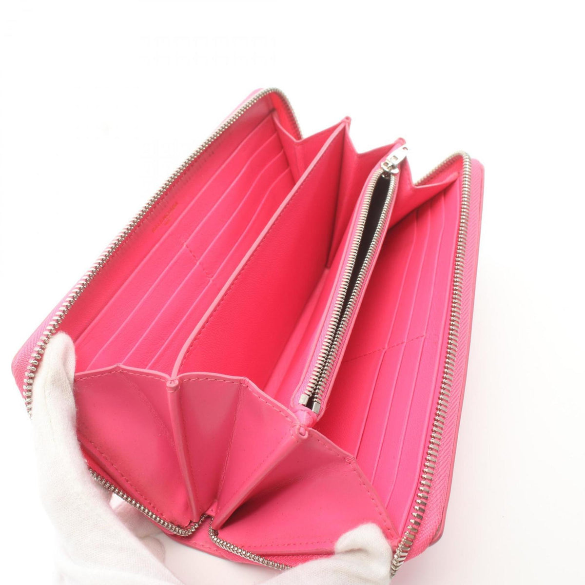 Balenciaga Continental Zip Around Wallet | Luxury Leather Wallet