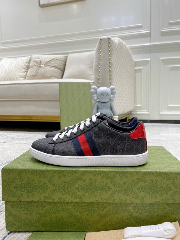 Gucci clean off-white luxury sneakers view 8 premium leather build