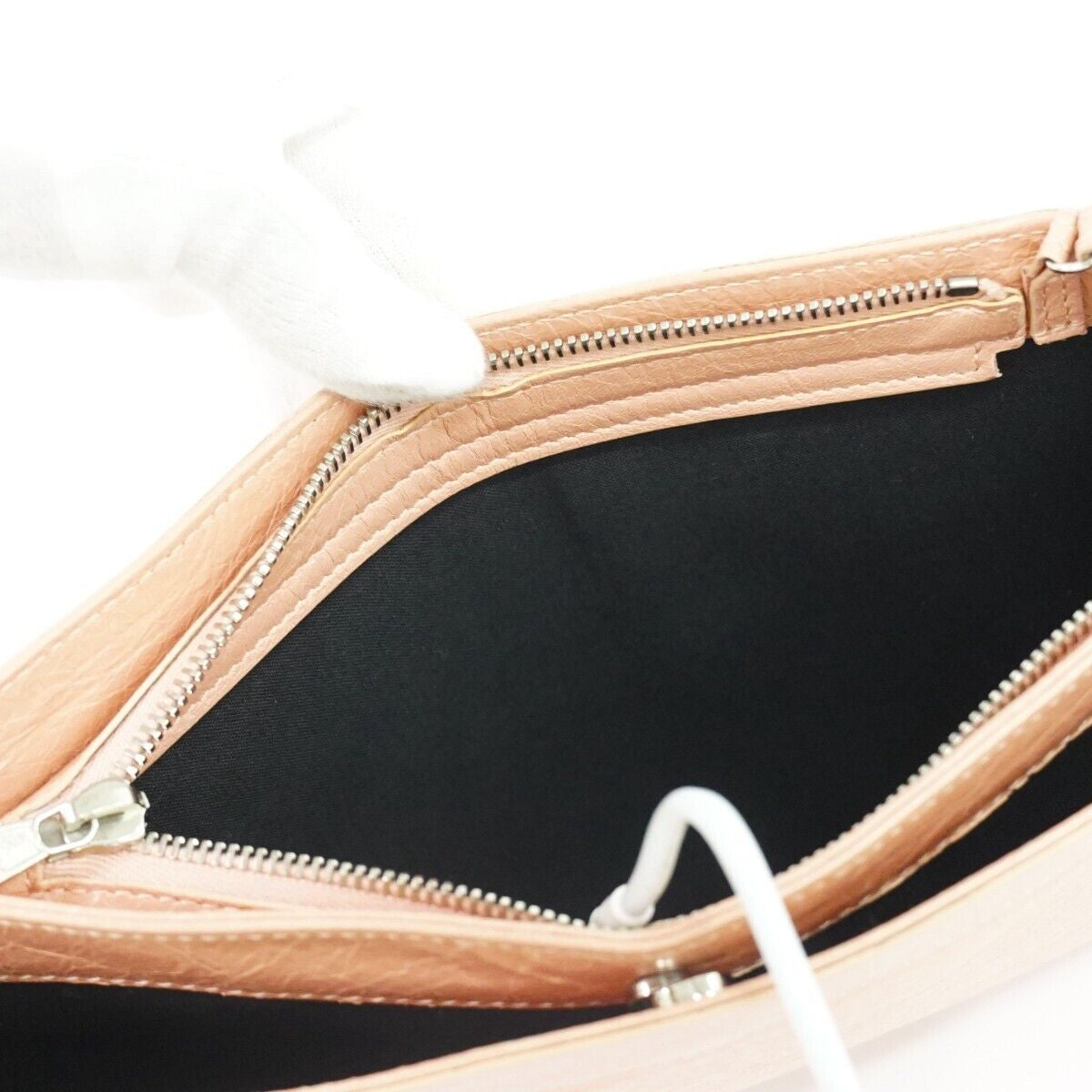 Balenciaga Navy pouch Handbag | Designer Luxury Handbag