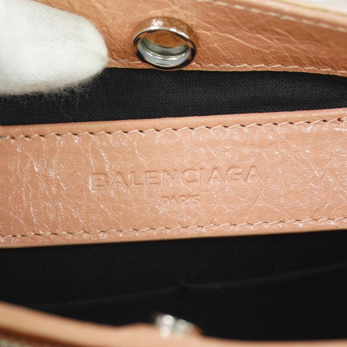 Balenciaga Navy pouch Handbag | Designer Luxury Handbag