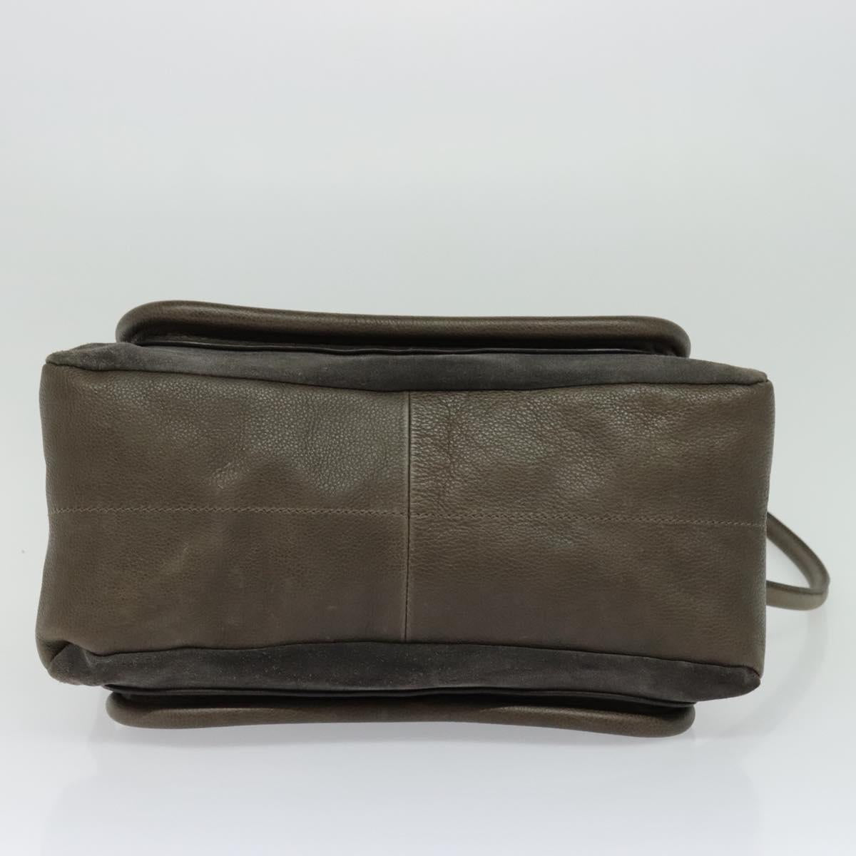 Wolvantix elegant leather Handbag back view