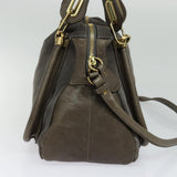 Wolvantix elegant leather Handbag top view
