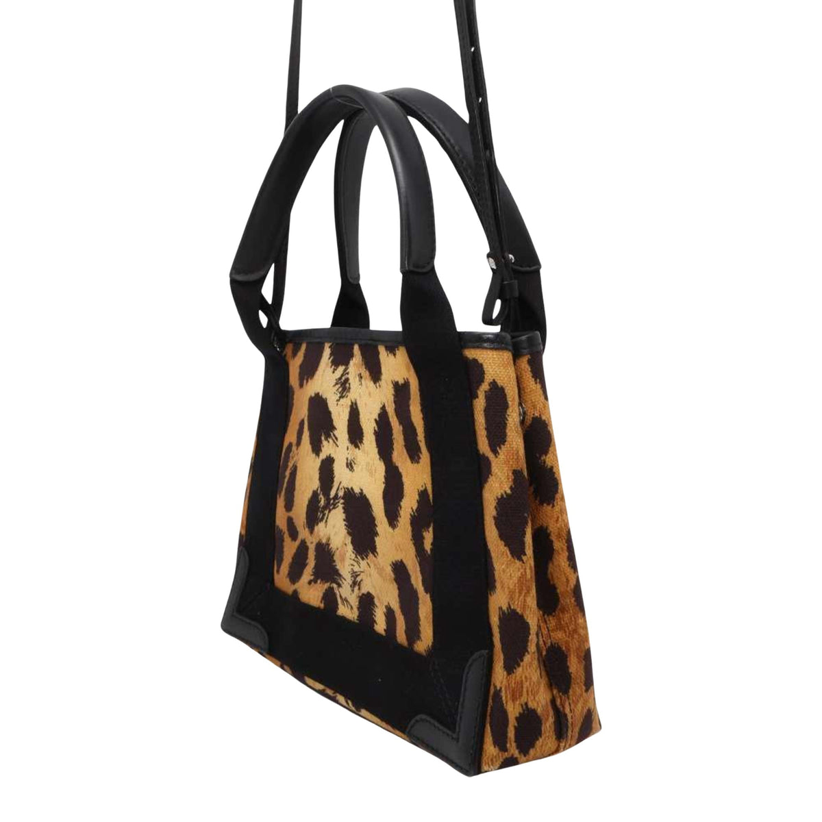 Balenciaga Navy Cabas Handbag | Luxury Canvas Tote Bag