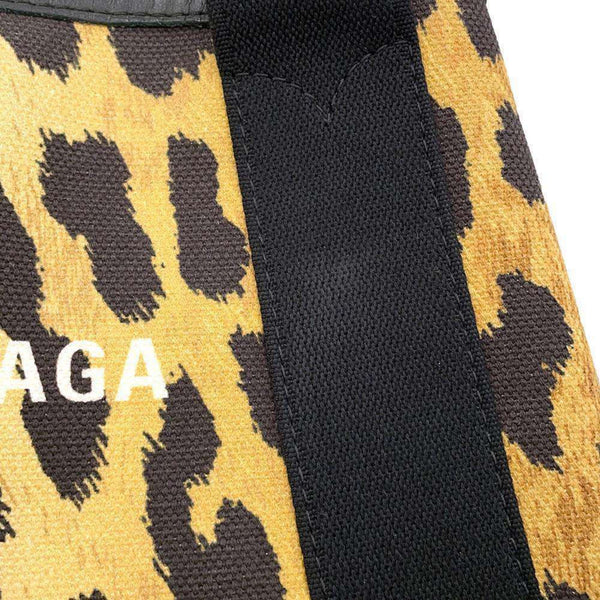 Balenciaga Navy Cabas Handbag | Luxury Canvas Tote Bag