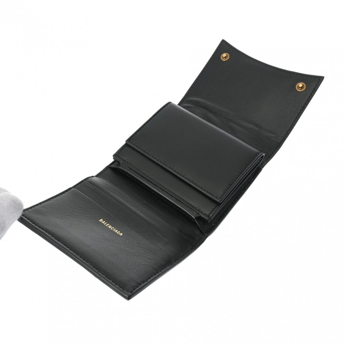 Balenciaga Hourglass Wallet | Luxury Leather Wallet