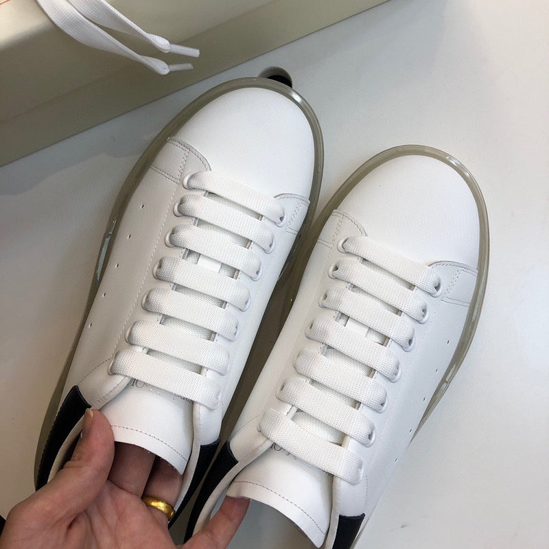 Alexander McQueen Nude Slip-On Sneakers - Toe Detail View