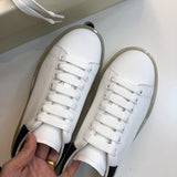 Alexander McQueen Nude Slip-On Sneakers - Toe Detail View