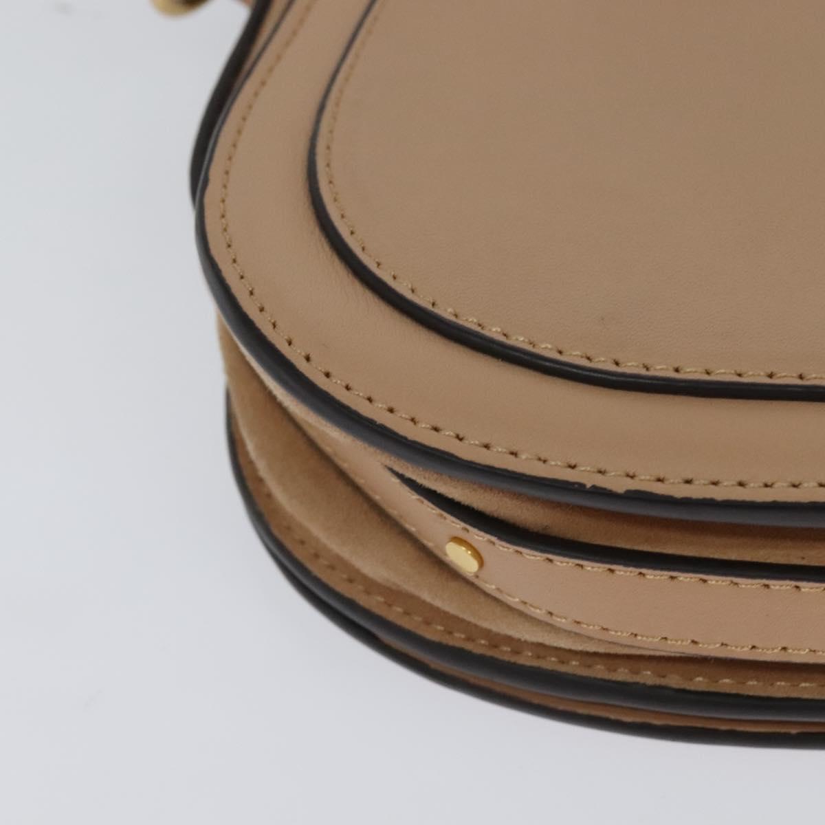 Chloe authentic luxury handbag Beige leather craftsmanship
