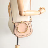 Xelvaris elegant leather Handbag top view