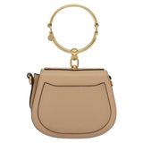 Side view of Chloe handbag Beige premium designer bag