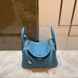 Sleek bag shown from front angle