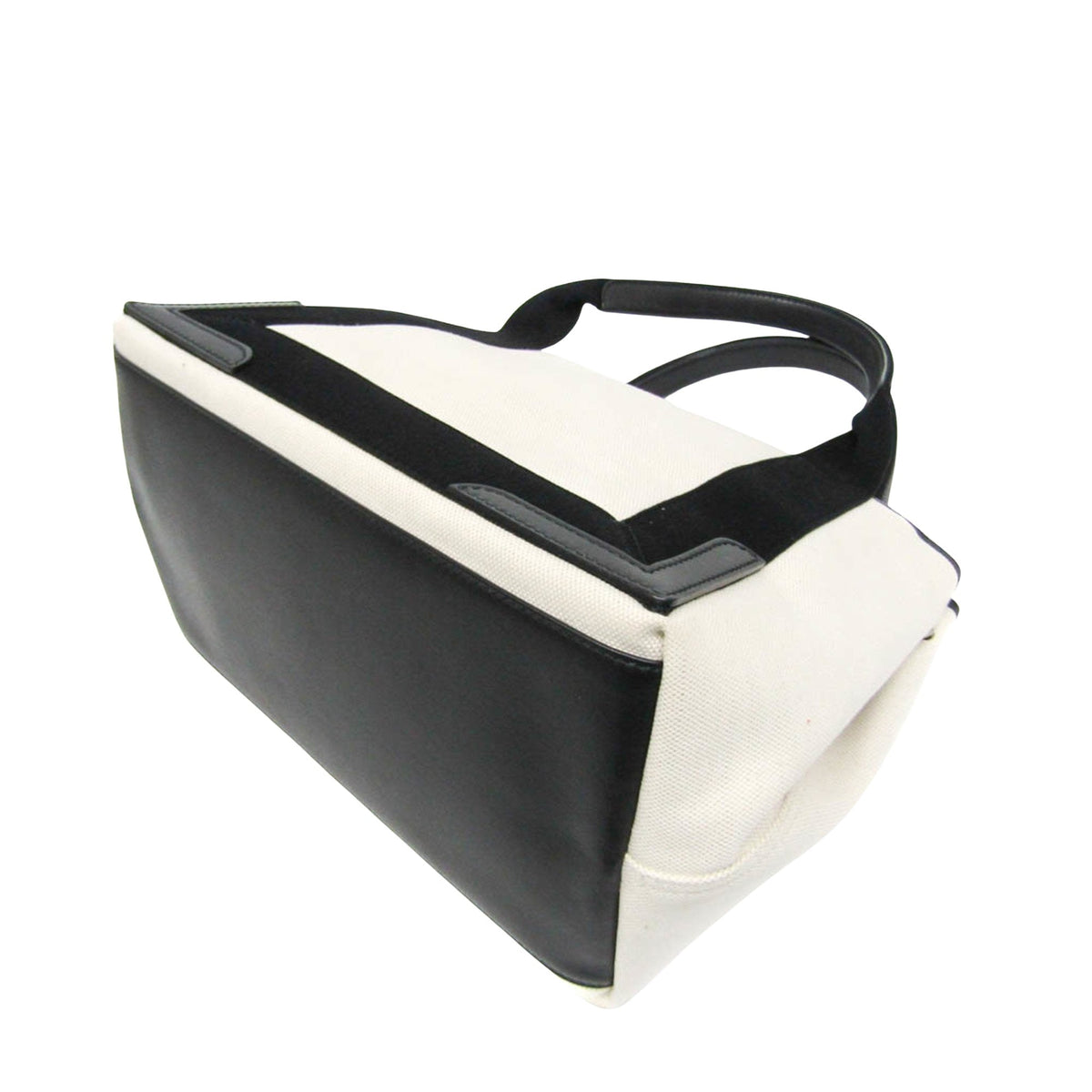 Balenciaga Navy Cabas Handbag | Luxury Canvas Tote Bag