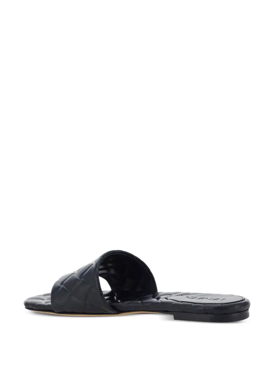 Bottega Veneta premium flats detail and craftsmanship close-up