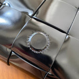 Chic Faux Leather Handbag - Chic Everyday Appeal | Women's Luxury Handbag #1636 - styled full view (image 7) of designer-inspired handbag