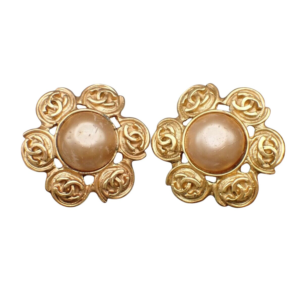 Chanel Jewellery? Chanel Coco Mark Earrings Luxury Designer Statement Jewellery