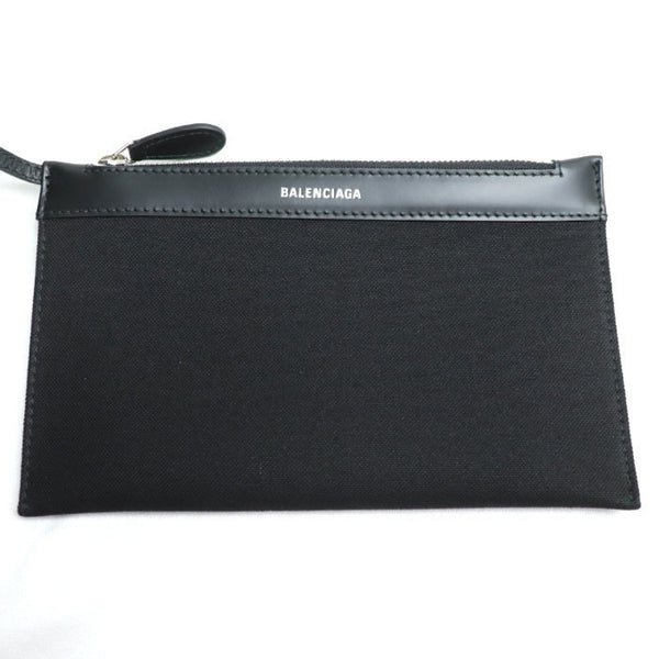 Balenciaga Navy Cabas Handbag | Luxury Canvas Tote Bag