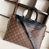 Front view of classic sleek women's handbag – women's everyday handbag
