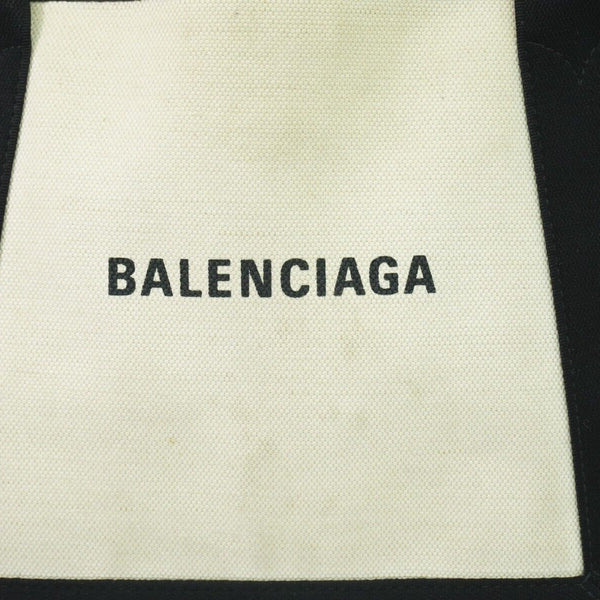 Balenciaga Navy Cabas Handbag | Luxury Canvas Tote Bag