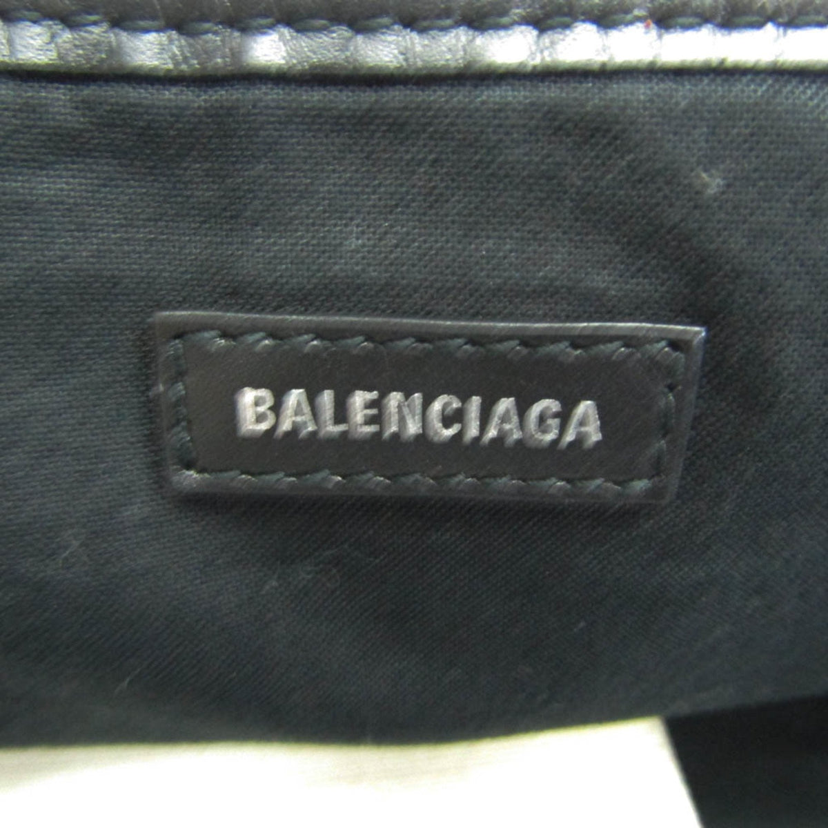 Balenciaga Navy Cabas Tote | Luxury Canvas Tote Bag