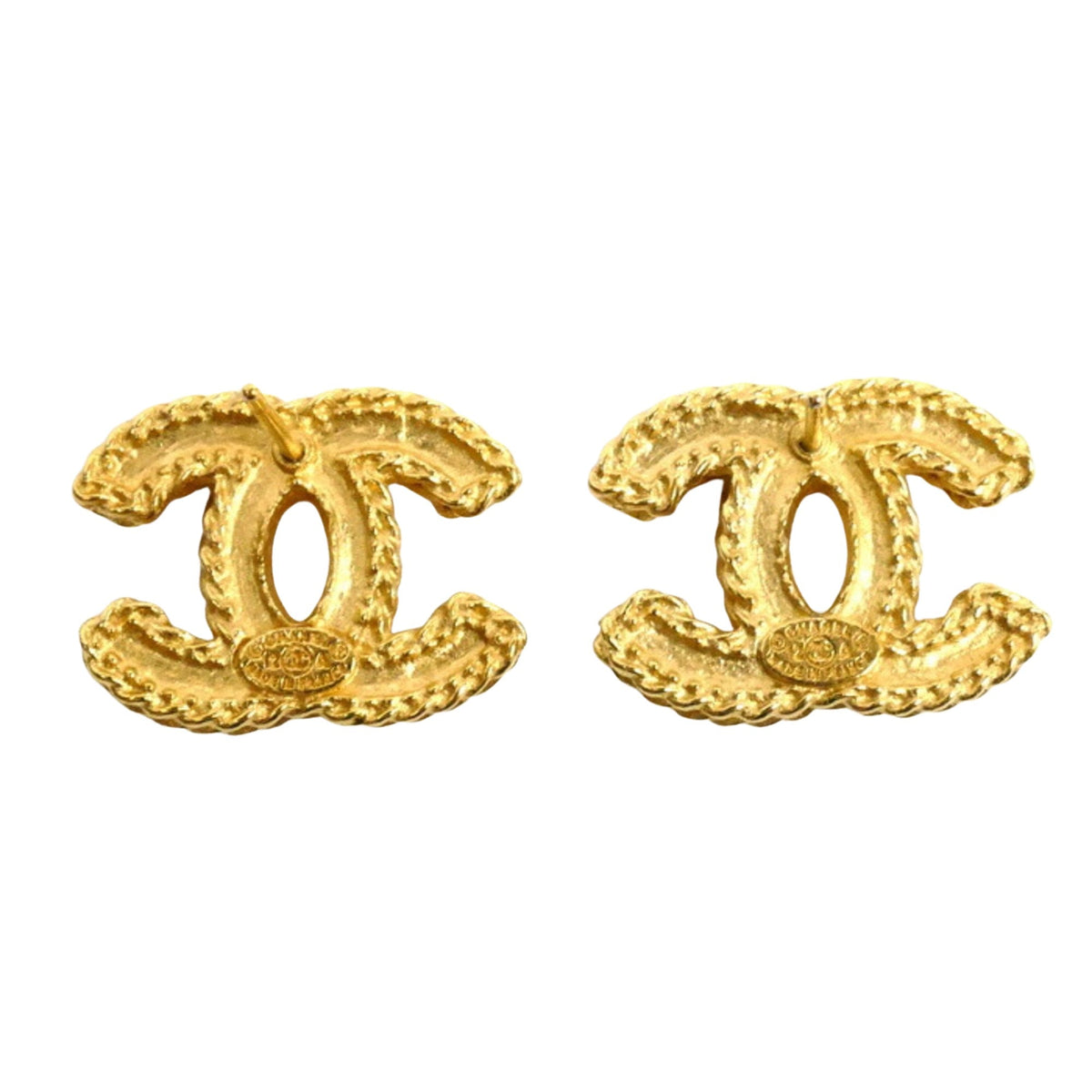 Chanel Jewellery? Chanel Coco Mark Earrings Luxury Designer Statement Jewellery