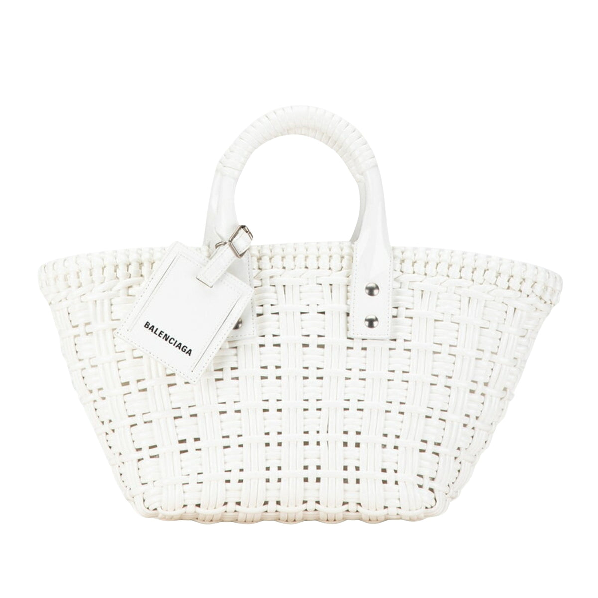 Balenciaga Bistrot Panier Handbag | Woven Luxury Basket Bag
