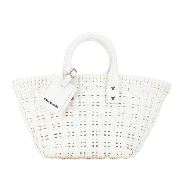 Balenciaga Bistrot Panier Handbag | Woven Luxury Basket Bag