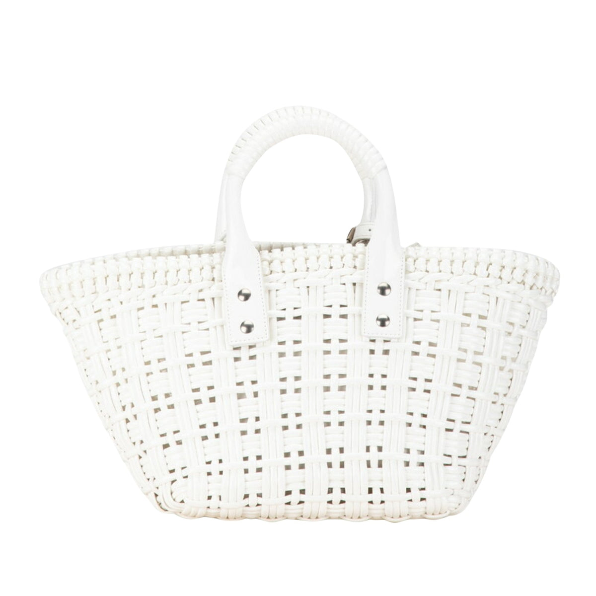 Balenciaga Bistrot Panier Handbag | Woven Luxury Basket Bag