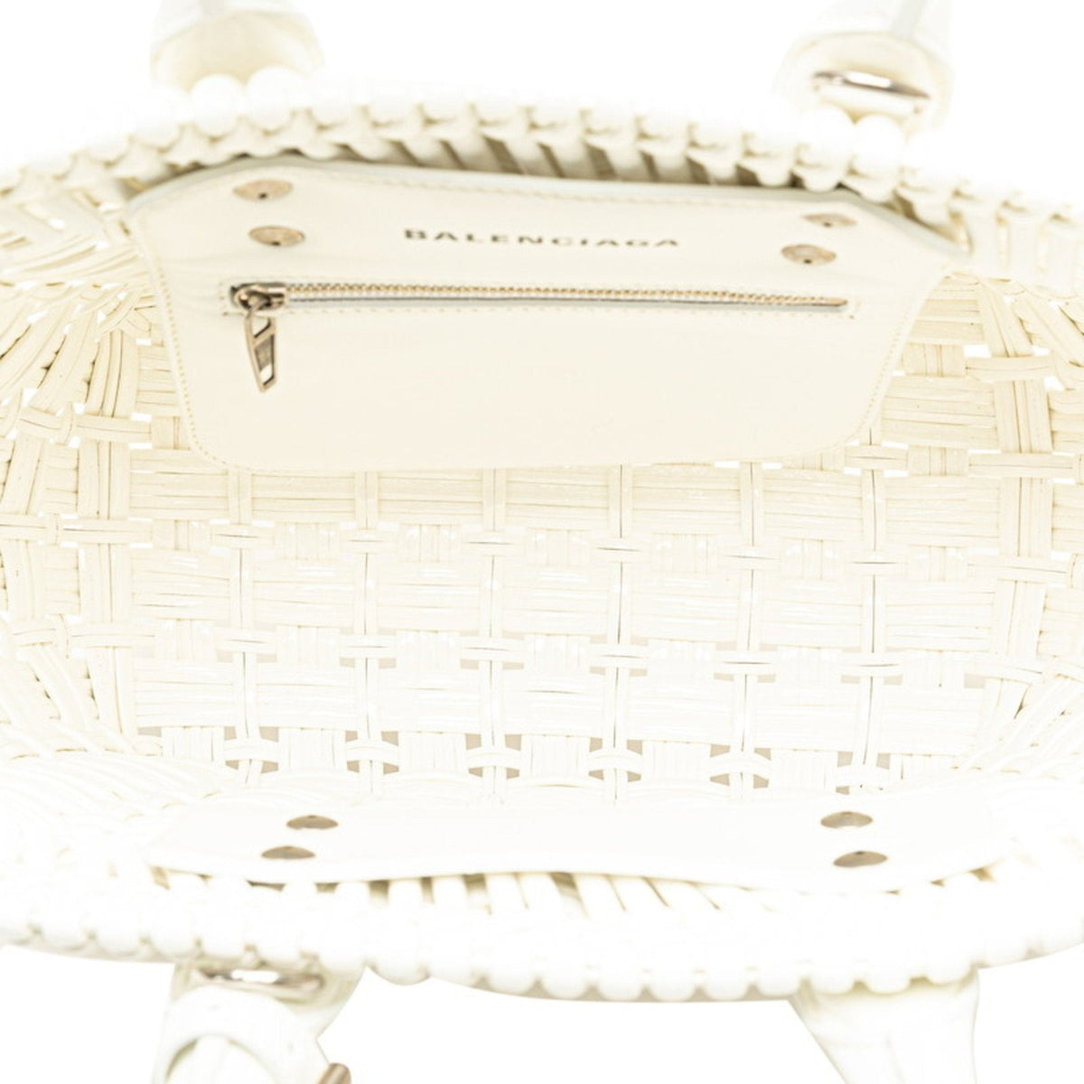 Balenciaga Bistrot Panier Handbag | Woven Luxury Basket Bag