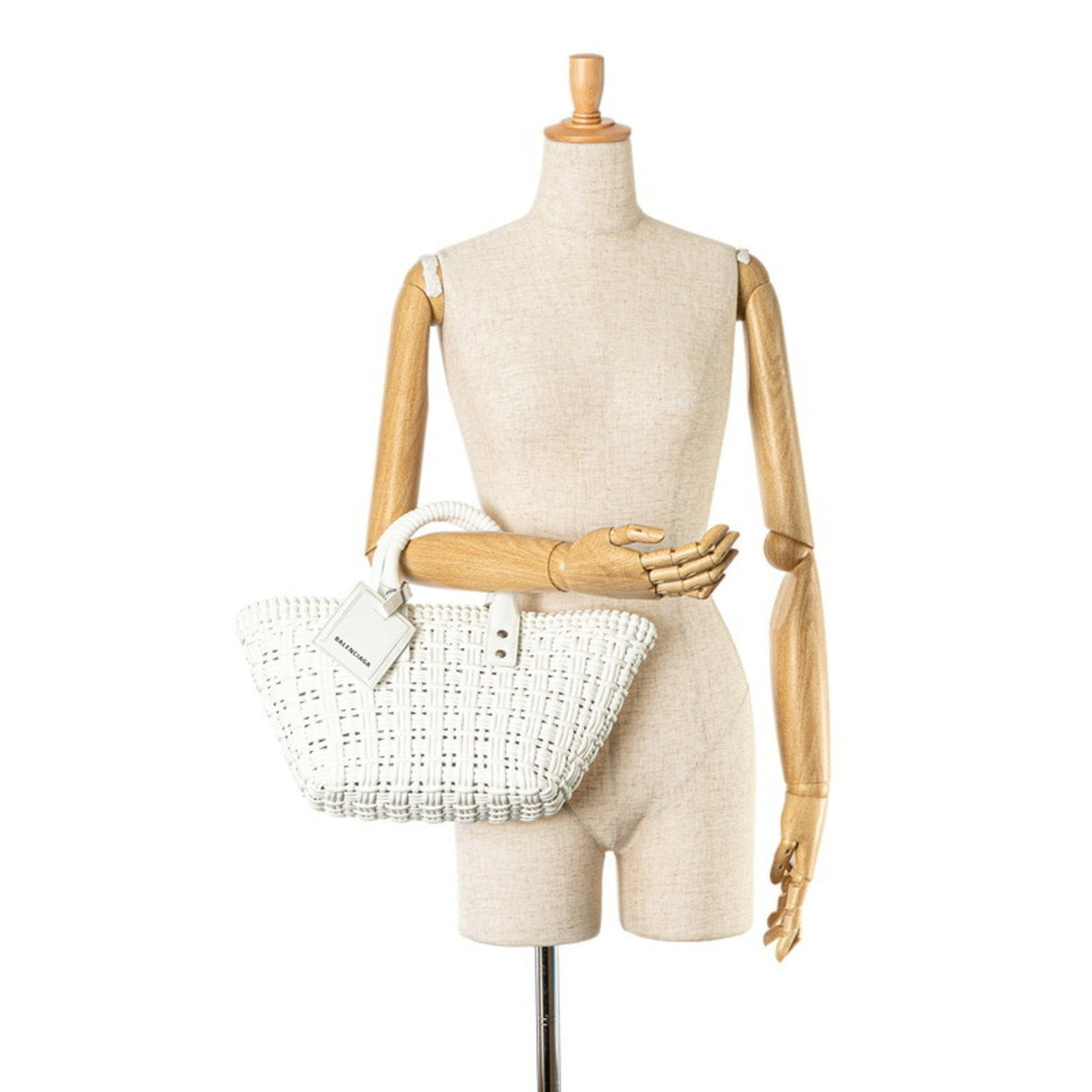 Balenciaga Bistrot Panier Handbag | Woven Luxury Basket Bag