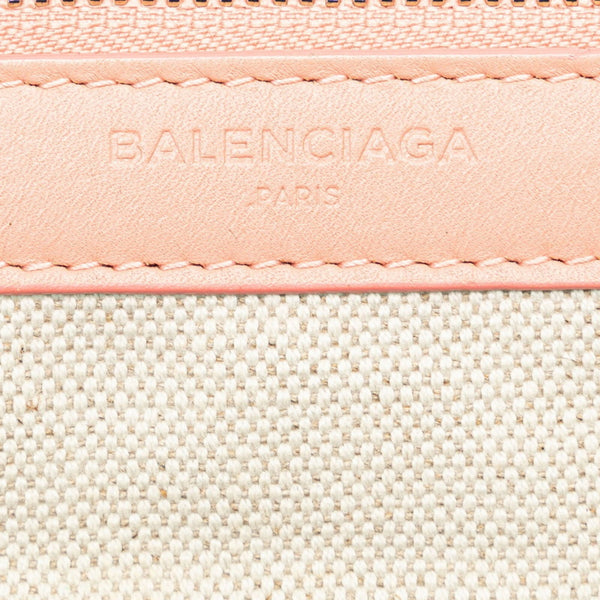 Balenciaga Navy Cabas Tote | Luxury Canvas Tote Bag