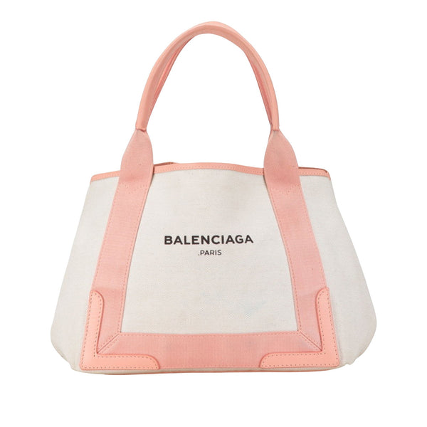 Balenciaga Navy Cabas Tote | Luxury Canvas Tote Bag