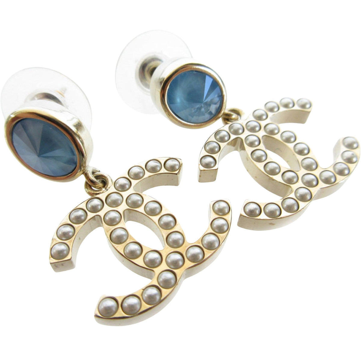 Chanel Jewellery? Chanel Coco Mark Earrings Luxury Designer Statement Jewellery