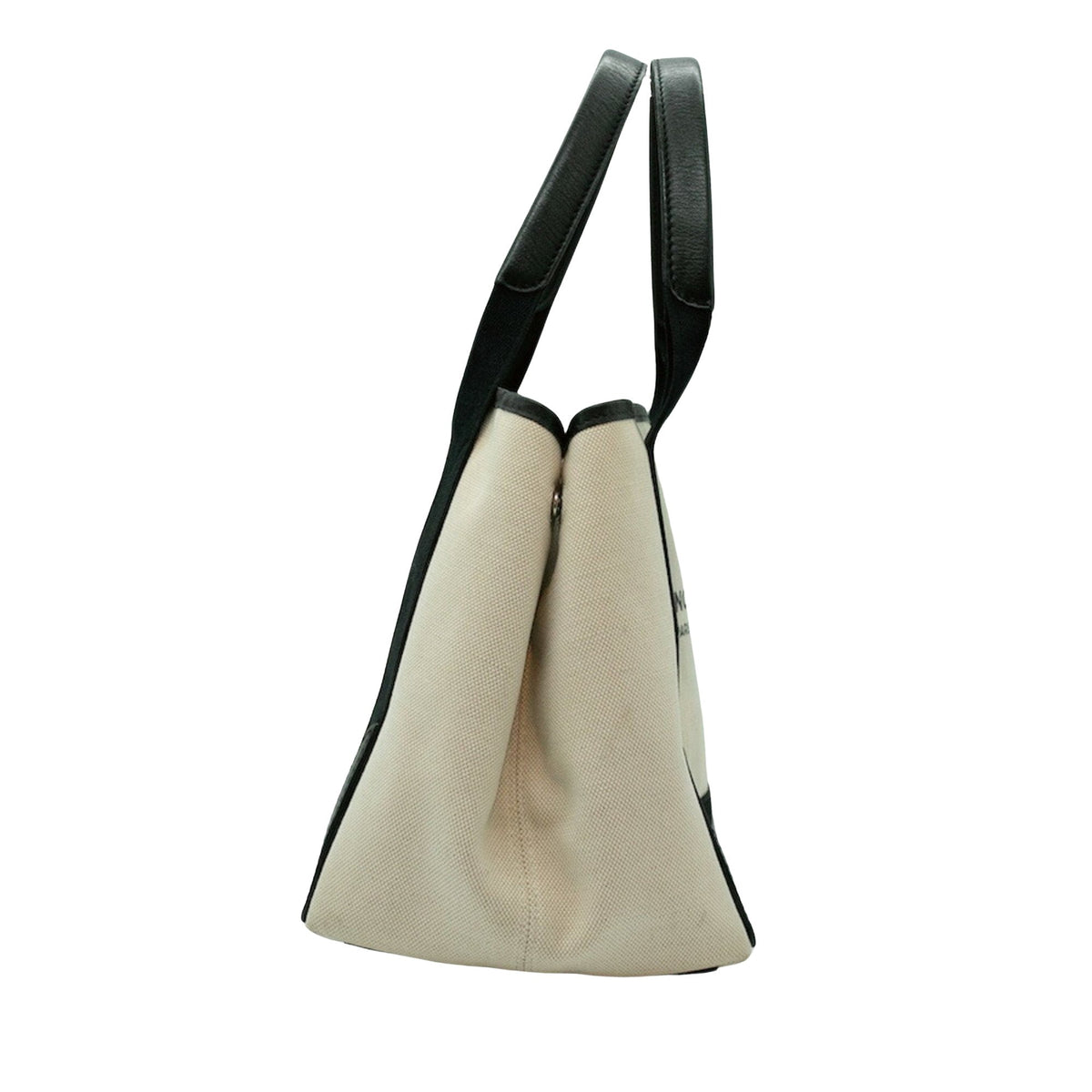 Balenciaga Navy Cabas Handbag | Luxury Canvas Tote Bag