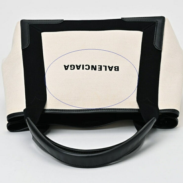 Balenciaga Navy Cabas Tote | Luxury Canvas Tote Bag