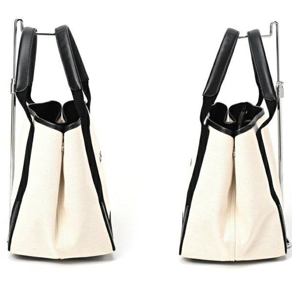 Balenciaga Navy Cabas Tote | Luxury Canvas Tote Bag
